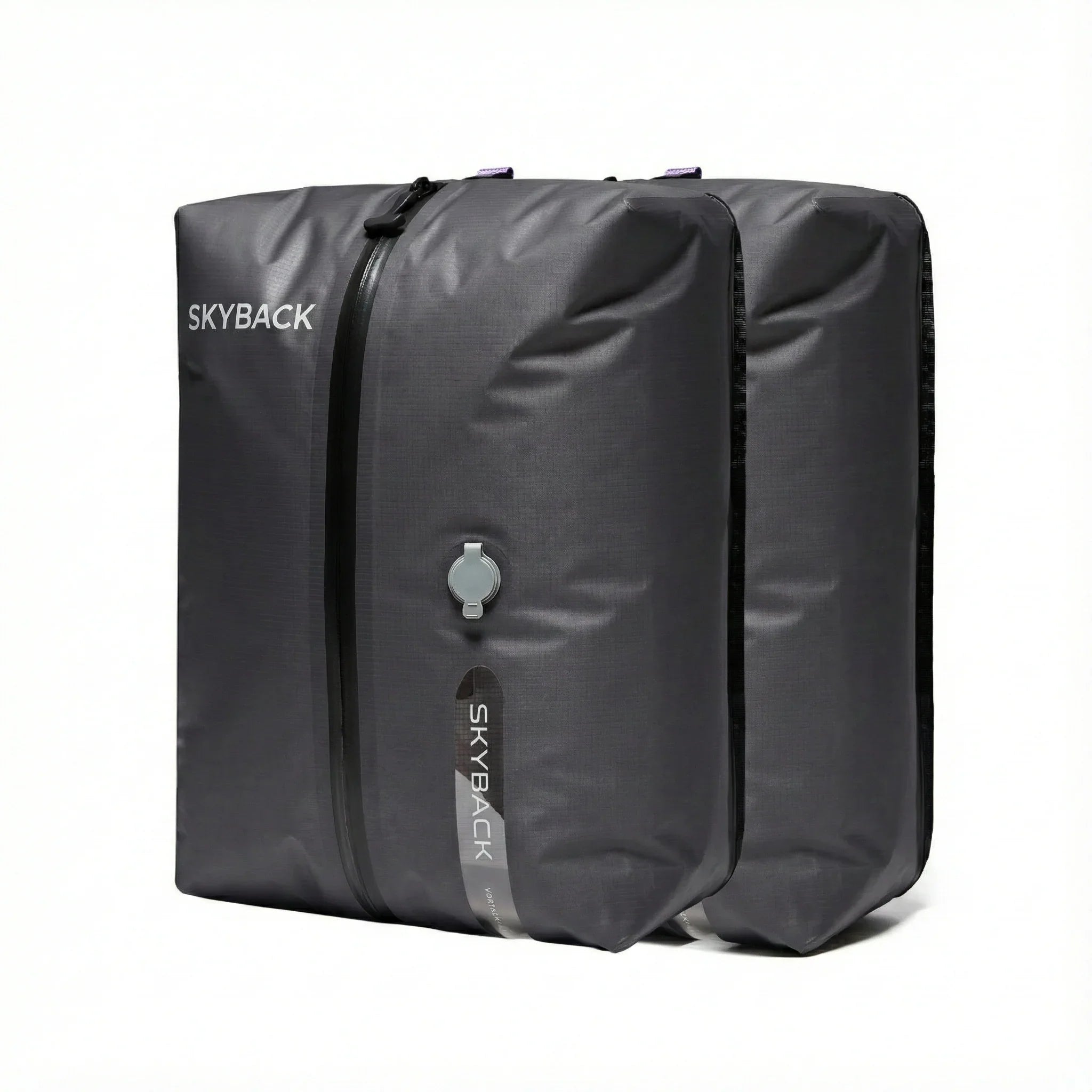 Vacuum compression travel bag