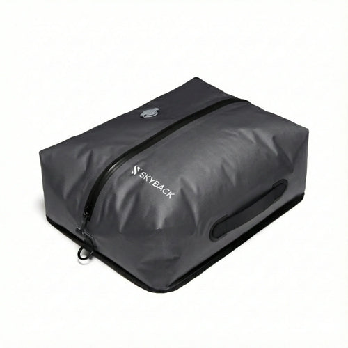 Vacuum compression travel bag