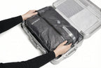 Vacuum compression travel bag