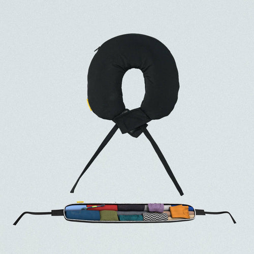 Travel neck pillow filling