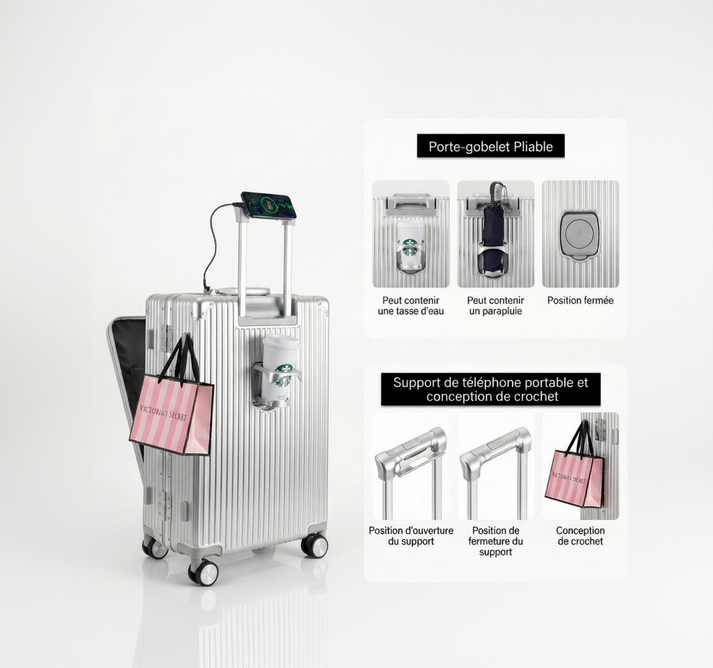 Korean all-in-one suitcase