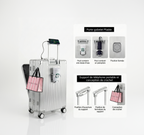 Korean all-in-one suitcase